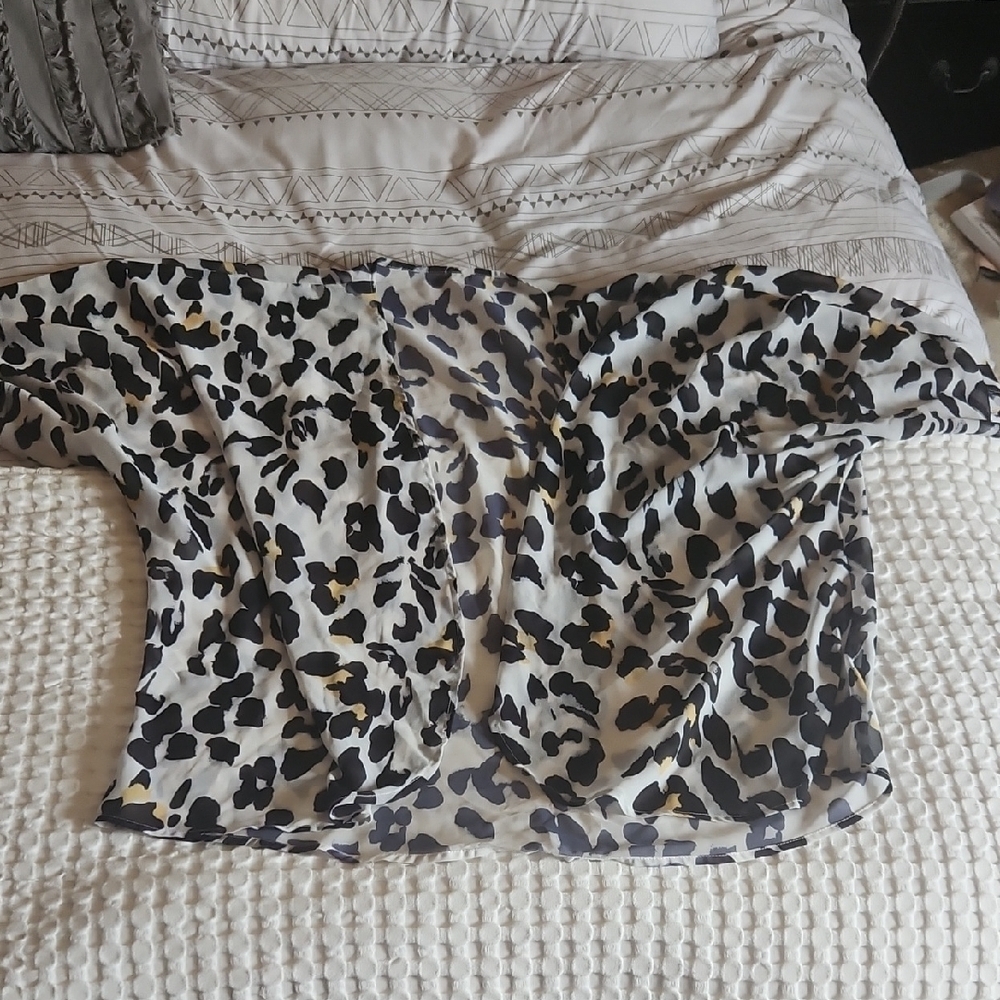 Stylish Leopard Print Women's Kimono Xxl